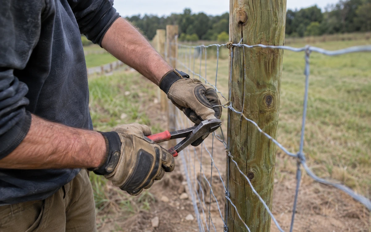 Horse fence installation contractor